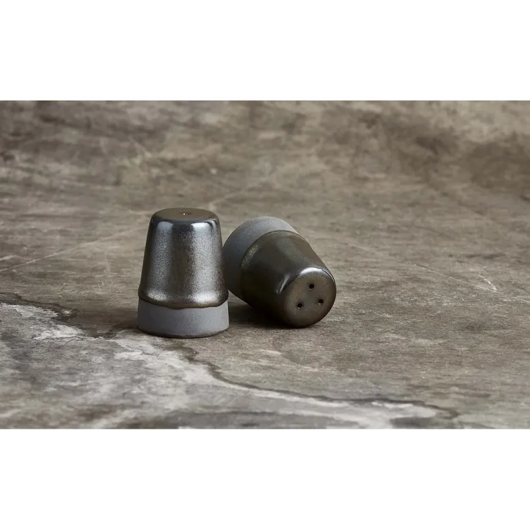 RAW Metallic Brown salt/pepper set