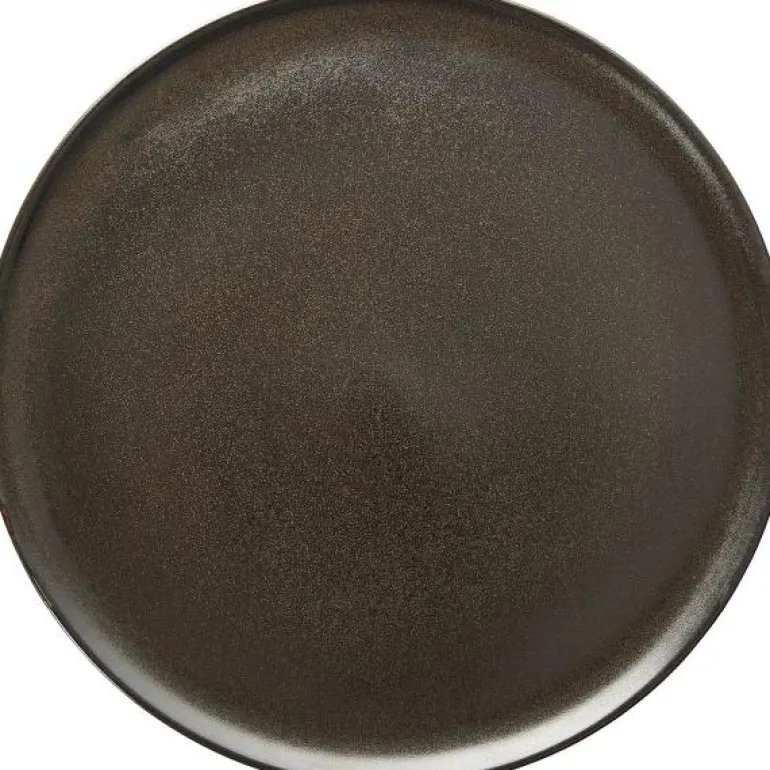 RAW Metallic Brown tallerken 28 cm