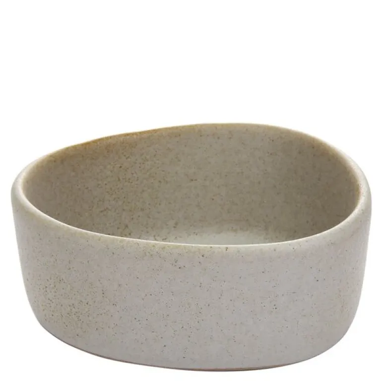 RAW Organic skål 12x10 cm sandy beige