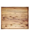 Raw serveringsbrett 45x38 cm vendbar teak