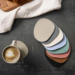 RAW Soft glassbrikke 6 stk mocca
