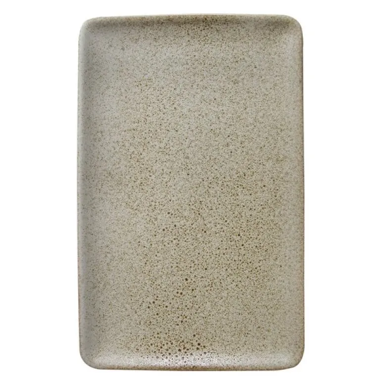 RAW tallerken 23,5x15 cm sandy beige