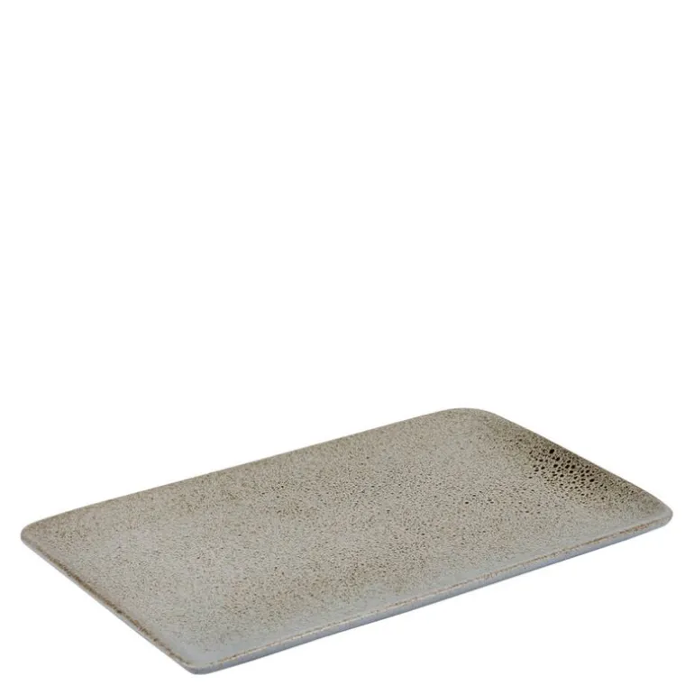 RAW tallerken 23,5x15 cm sandy beige