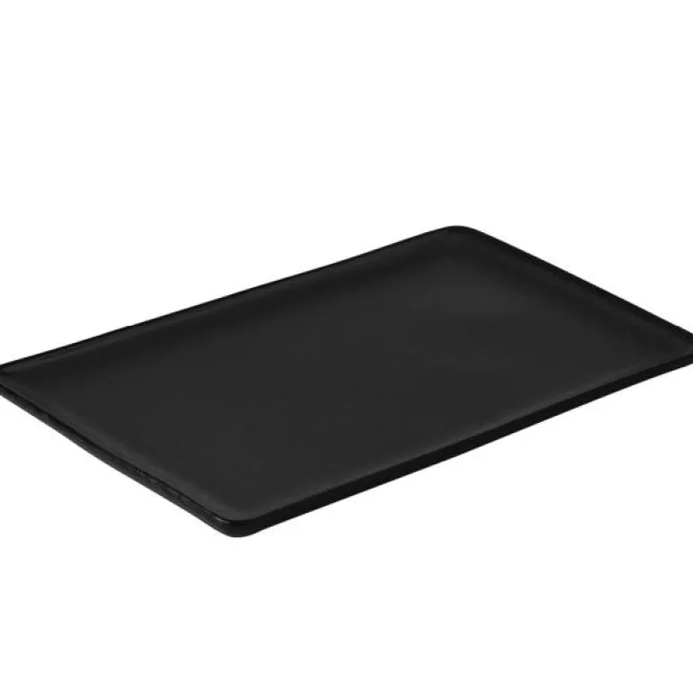 RAW tallerken 31,5x20 cm titanium black