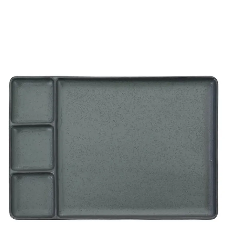 RAW tapas-/sushitallerken 31,5x21,5 cm northern green