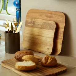 RAW Teak skjærebrett sett 2 stk