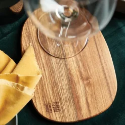 RAW Teak smørebrikker 19x14x1 cm 2 stk