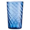 RAW Unique optic highball glass 45 cl dark blue