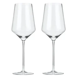 Raye vinklet bordeauxglass i krystall 47 cl 2 stk