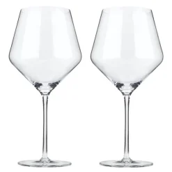 Raye vinklet burgunderglass i krystall 62 cl 2 stk