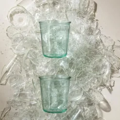 Recycled drikkeglass 30 cl 4 stk