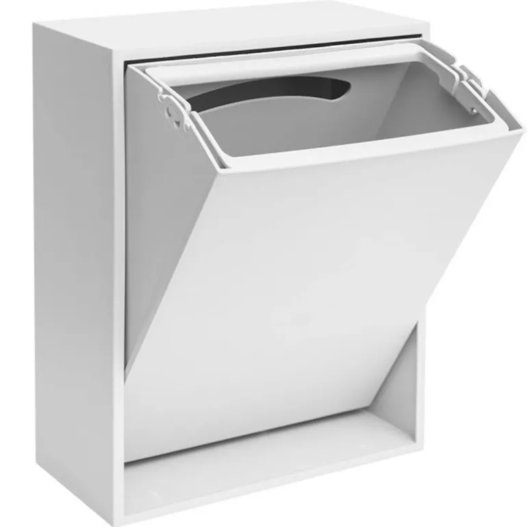 Recycling kildesorteringsboks 30x15x40 cm Brilliant White