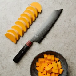 Rei kiritsuke 20 cm DLC svart/rød