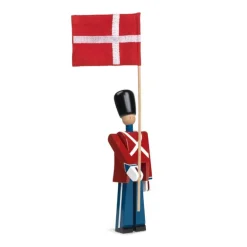 Reservedel tekstilflagg til liten fanebærer (39482) rød/hvit