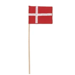 Reservedel tekstilflagg til liten fanebærer (39482) rød/hvit