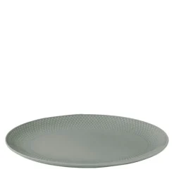 Rhombe Earth ovalt serveringsfat 28,5x21,5 cm moss
