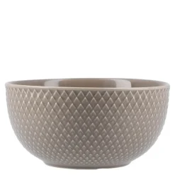 Rhombe Earth skål 13 cm clay