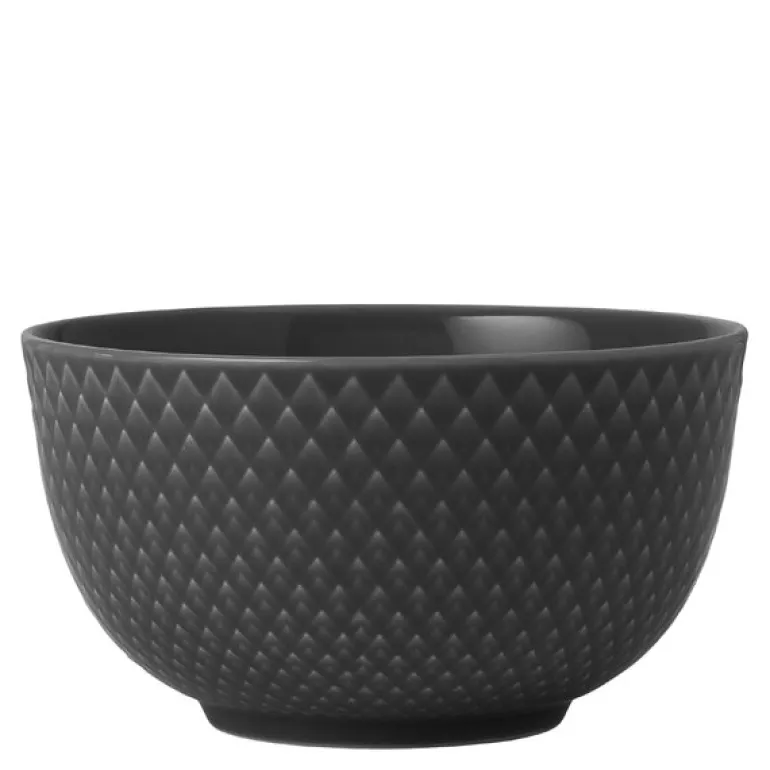 Rhombe Earth skål 11 cm slate