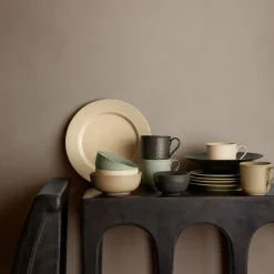 Rhombe Earth skål 11 cm slate