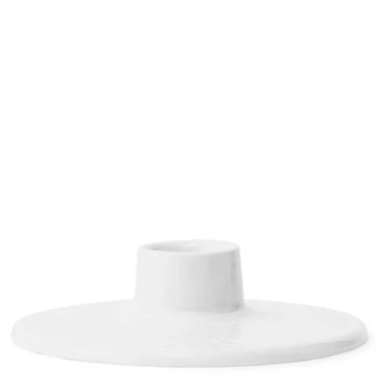 Rhombe lysestake 10,5 cm hvit