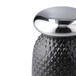 Rhombe Salt- og peppersett 13 cm white/slate