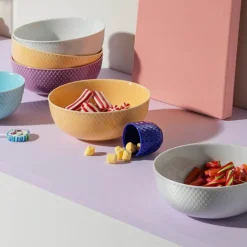Rhombe skål 15,5 cm hvit