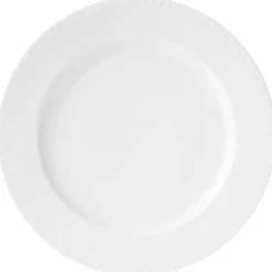 Rhombe tallerken 27 cm hvit
