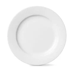 Rhombe tallerken 23 cm hvit