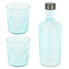 Ribbed Elegance gaveeske Lucky 3 deler turkis