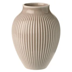 Ripple vase 12,5 cm matt dusty rose