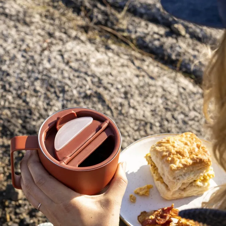 Rise kopp 41 cl med flipplokk Autumn Glaze