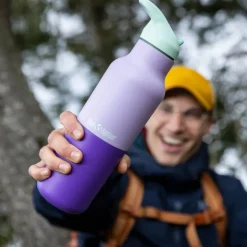 Rise termoflaske 0,47L med sportslokk Orchid Kaleidoscope