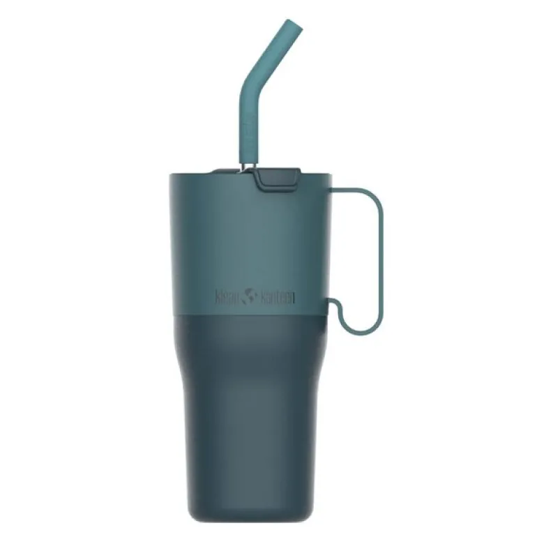 Rise Tumbler 77 cl med sugerør Brittany Blue