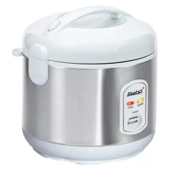 Riskoker RK2 1,8 L sølv/hvit