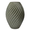 River vase 26 cm grønn