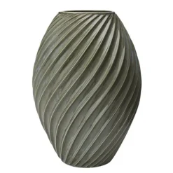 River vase 26 cm grønn