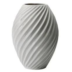 River vase 21 cm hvit