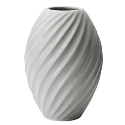 River vase 16 cm hvit