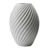 River vase 26 cm hvit