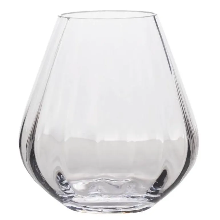 Rocks lykt xo 22 cm clear
