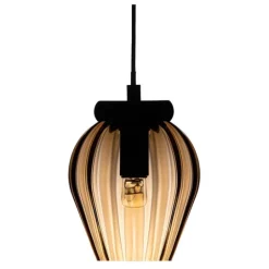 Rocks taklampe 16,5 cm caramel