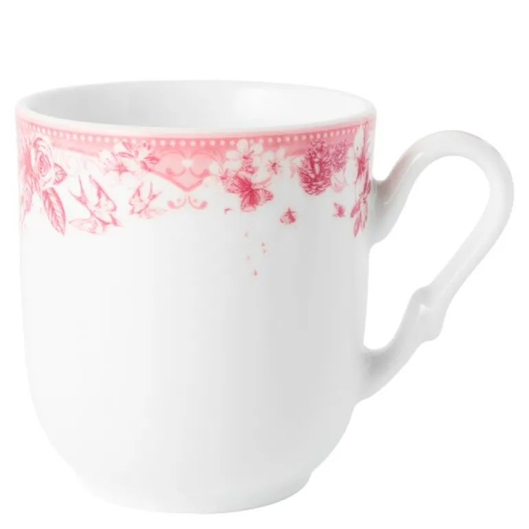 Rosa sløyfe krus 30 cl pink