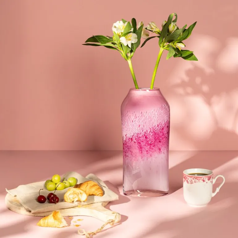 Rosa sløyfe krus 30 cl pink