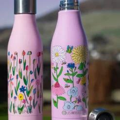 Rosa Sløyfe termoflaske 0,5L Anette Moi små blomster rosa