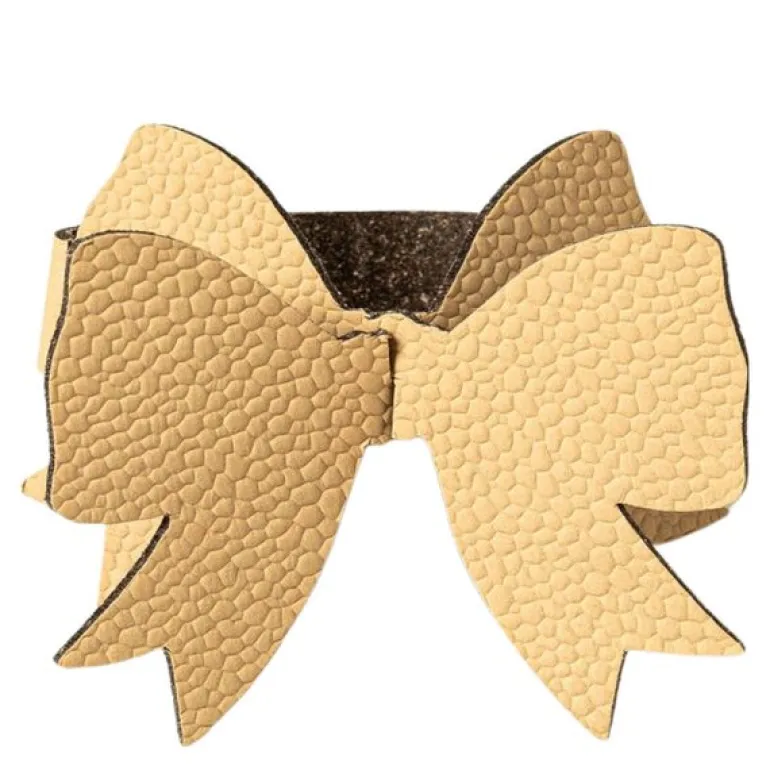 Rosett serviettring 6 cm beige