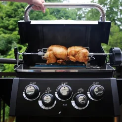 Royal 390 Shadow gassgrill med rotisseri og sidebrenner