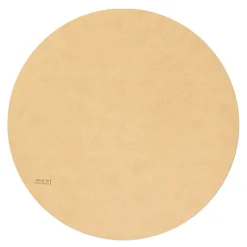 Rund bordbrikke 40 cm beige
