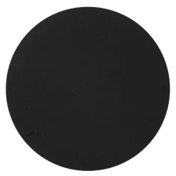 Rund bordbrikke 40 cm svart