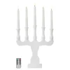 Rydboholm adventstake 5 lys 53 cm hvit