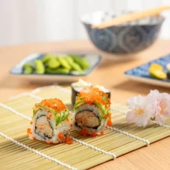 Sakura Roll sushimatte 24x24 cm bambus